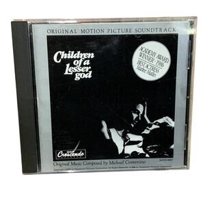 Vintage 2005 Children of a Lesser God Original Soundtrack Convertino Music CD